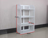 White Wooden Shoe Storage Rack Display Stand Organiser Unit Cabinet Book Shelves