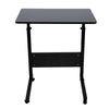 Adjustable Over bed Laptop Portable Bed Side Desk Stand Table With Wheels