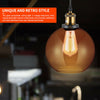Retro Modern Vintage Glass Ceiling Pendant Industrial Light Shade Chandelier UK