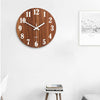 30cm Luminous Wall Clock Glow In The Dark Quartz Open Face Hanging Numeral Clock