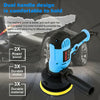 12PCS 600W Car Polisher Sander Buffer Electric Polishing Machine Wax Kit UK