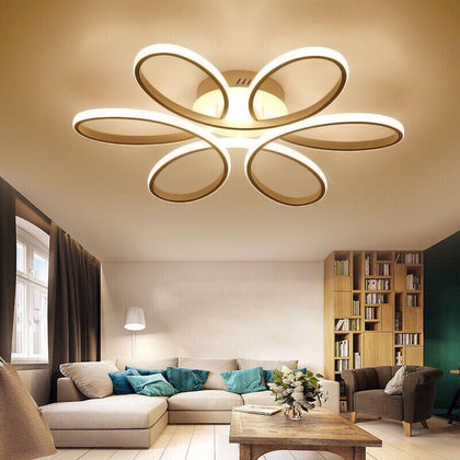 Luxury Flower Design Ceiling Down Light Chandelier Lamp Kitchen Living Bedroom