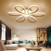 Luxury Flower Design Ceiling Down Light Chandelier Lamp Kitchen Living Bedroom