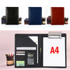 A4 Conference Mens Business Executive Folder File Document Case with Clipboard