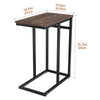 Industrial Sofa Table Small Console Unit Vintage Side End Rustic Coffee Stand UK
