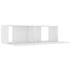 TV Cabinet TV Stand Unit Wall Mounted Floating Cupboard 2 Compartments Furniture