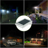 Solar Lights Powered 72LED Wall Security PIR Motion Sensor Garden Outdoor Lamps
