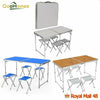 Lightweight Folding protable Picnic dining Camping Table In/Outdoor Garden Party
