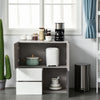 Sideboard Storage Cabinet Hallway Floor Standing Cupboard Cube with Drawers