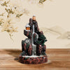 Incense Burner Censer Mountain River Handicraft Holder Waterfall Smoke Backflow