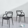 Set of 4 Masters Chairs Modern Style Office Home Dining Chairs Black/White/Gr