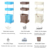 3tiers Bathroom Laundry Dirty Clothes Basket Vegetable Trolley Rack Storage