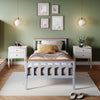 Solid Wooden Bed Frame 3ft Single Bedstead Modern Bedroom Furniture 190x90cm