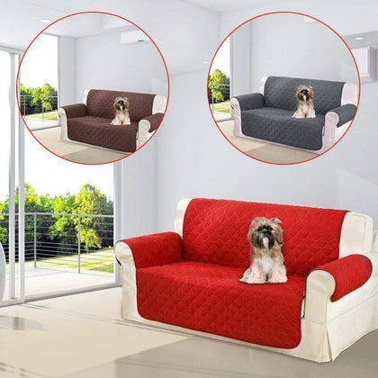 Sofa Cover Seater Quilted Couch Covers Lounge Protector Pet Dog Slipcovers Mat
