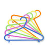 40 x CHILDREN KIDS PLASTIC CLOTHES MULTI COLOURED BABY CHILD COAT HANGERS NEW