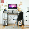 Wooden Computer Desk Writing Table Workstation W/ Monitor Stand & Keyboard Tray