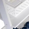 MADESA Modern Ladder Shelf, Bookshelf with 5-Tier Storage Shelves