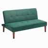 Fabric Sofa Bed Small Bedroom Sofa 2 Seater Love Seat Settee Recliner Chair Bed