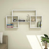 Viola Modern Wall Mounted Floating Shelf, Stylish Wood Wall Decor