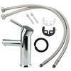 Luxury Bathroom Tap Modern Basin Sink Mono Mixer Kitchen Tap Faucet with 2 Hoses