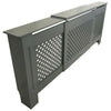Radiator Cover Grey Traditional E1 Grade MDF Grill Cabinet Wall Shelf Furniture