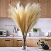 3/6X Tall Large Pampas Grass Non shedding Fluffy Reed Bunch Artificial Pompas