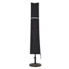 Mondeer 2.7M/3M Garden Parasol Tilt Sun Shade Umbrella 32 LED Light Hand Crank