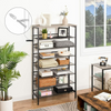 Shoes Cabinet 8 Tier Shoes Rack Wooden Shoe Storage Organizer Shelf Hallway