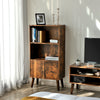 Modern Kitchen Storage Cabinet Wine Dring Rack Small Wood Bookcase Shevling Unit