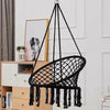 Hanging Hammock Chair Outdoor Indoor Garden Patio Rope Net Swing Macrame Seat UK