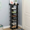 Wooden Shoe Rack Storage Shelf 4/5/7 Tier Slim Cabinet Footwear Shoes Organiser