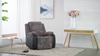 POSTANA JUMBO CORD FABRIC RECLINER ARMCHAIR SOFA LOUNGE HOME RECLINING CHAIR
