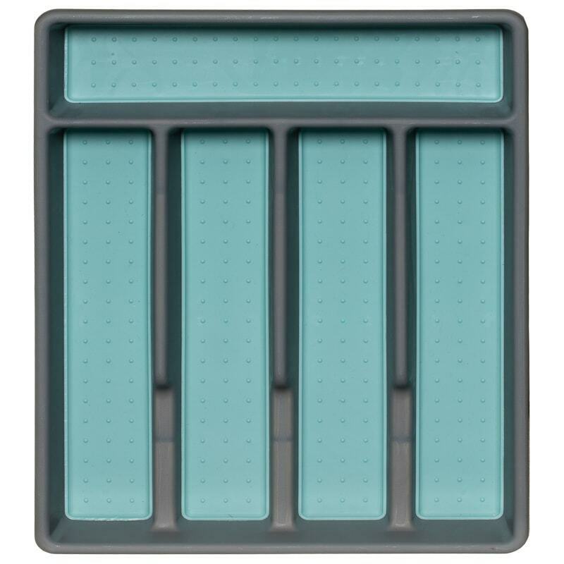 Plastic Kitchen Cutlery Tray Organiser Rack Holder Drawer Insert Tidy Storage