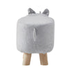Animal Ottomans Footstools Padded Cushion Pouffe Stool Rest Children Toy Gift