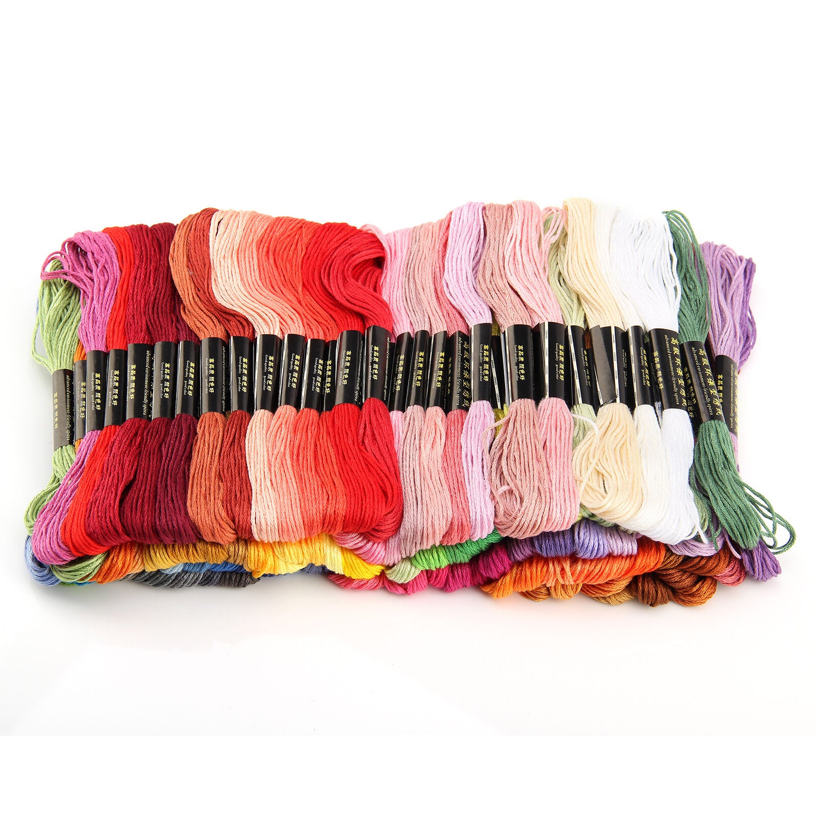 Mixed Sewing Thread 100 Mixed Different Colours Embroidery Thread Cross Stitch Kit Cotton ...