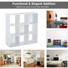 9 Cube Cabinet Bookcase Storage Rack Square Shelving Cupboard Unit Chipboard