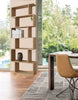 WestWood Modern Book Shelves | 6 Tier S Shape Bookshelf Case Storage - PB01