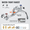 Commercial Utility & Prep Sink 1 Compartment Stainless Steel Backsplash