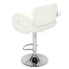 2PCS Beauty Salon Chair Barber Hairdressing Swivel Chair Kitchen Bar Stool