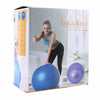 65 CM GYM YOGA BALL EXERCISE SWISS FITNESS PREGNANCY BIRTHING ANTI BURST + PUMP
