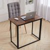 Black Computer Desk Study Table PC Laptop Workstation Home Office Furniture Wood