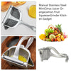 Aluminum Alloy Manual Juicer Kitchen Hand Squeezer for Lemon Orange Fruit New