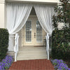 2PC Outdoor Curtains Blackout Waterproof Thermal Insulated Garden Porch Curtain