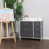 Fabric Chest of Drawers 7 Drawer Dresser Storage Cabinet Stand Bedroom Furniture
