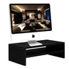 Computer Desktop Monitor Stand Laptop TV Display Screen Riser Shelf Black