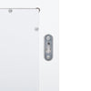 Mondeer White Bathroom Mirror MDF Frame Wall Mounted W/ Shelf Bathroom Porch