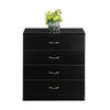 Modern Chest of Drawers Bedside Table Cabinet 4 Drawer Bedroom Storage Wood UK