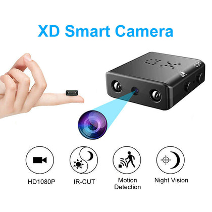 1080P Mini Hidden Spy Camera HD Micro Home Security Cam Infrared Night Vision UK