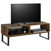 Industrial TV Stand Media Console Table Storage Unit Rustic Cabinet