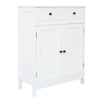 Bathroom White 1 Drawer 2 Door Storage Vanity Cupboard Furniture Unit
